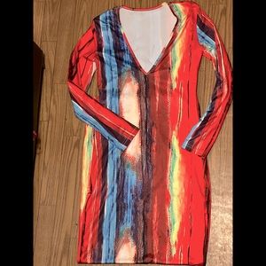 BLUSHMARK TIE DYE DRESS